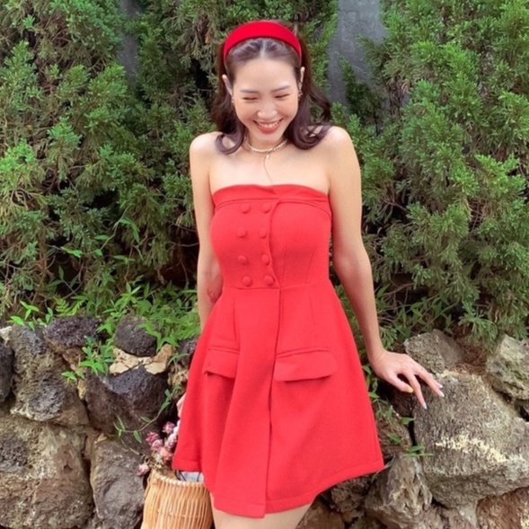 Đầm ống đỏ Nolan Dress Gem Clothing SP060369