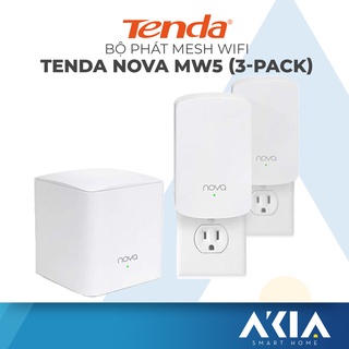 Mua Hệ thống Phát Mesh Wifi Tenda Nova MW5 (3-Pack) - Tốc độ cao 1200Mbps  Một tên mạng wifi duy nhất  Quản lý bằng App