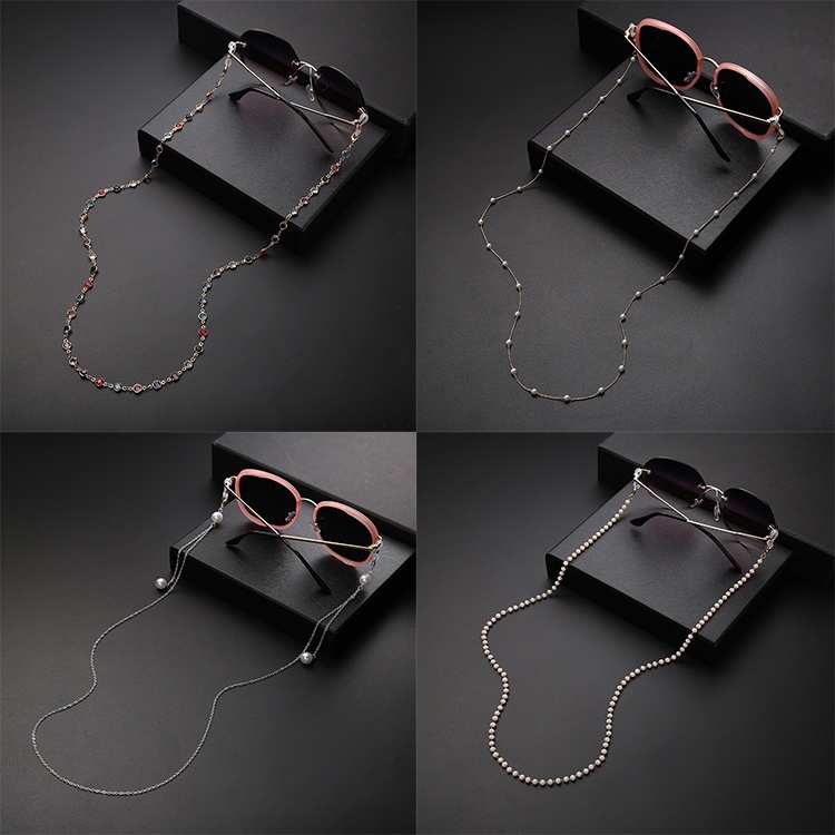 Dây giữ kính đeo cổ thời trang chống rơi vỡ tiện dụng đa phong cách