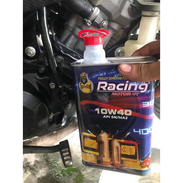 Nhớt Sprayking Racing 10w40 1L tổng hợp dảnh cho xe máy