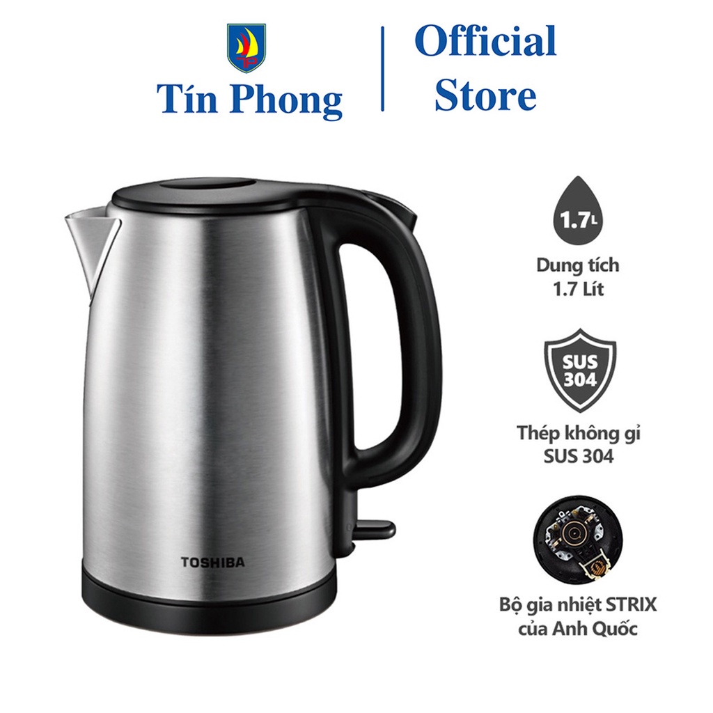 Ấm siêu tốc Toshiba KT-17SH2NV