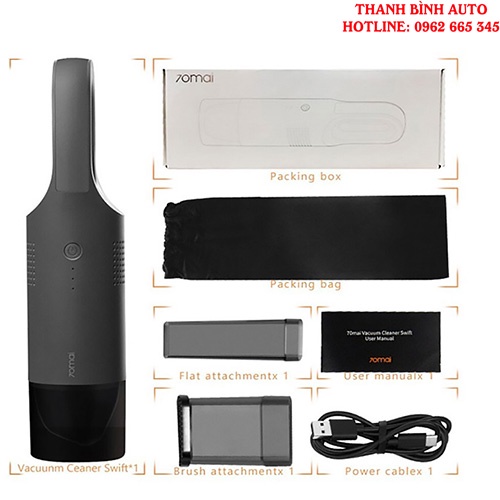 Máy Hút Bụi Xiaomi 70MAI PV01 - Hàng Chính Hãng