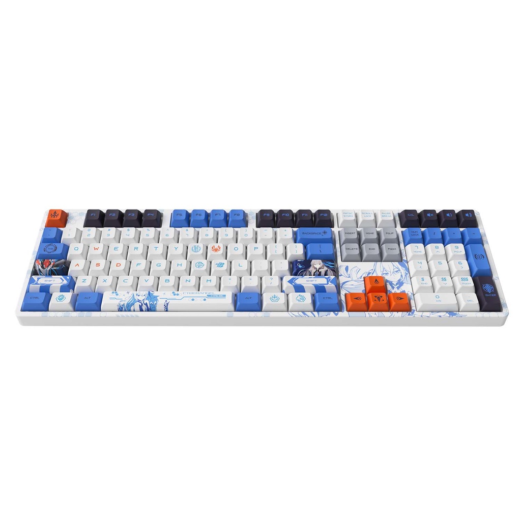 Bàn phím cơ AKKO 5108S Honkai Impact 3rd – Bronya Zaychik | Hotswap | RGB | AKKO Crystal Switch