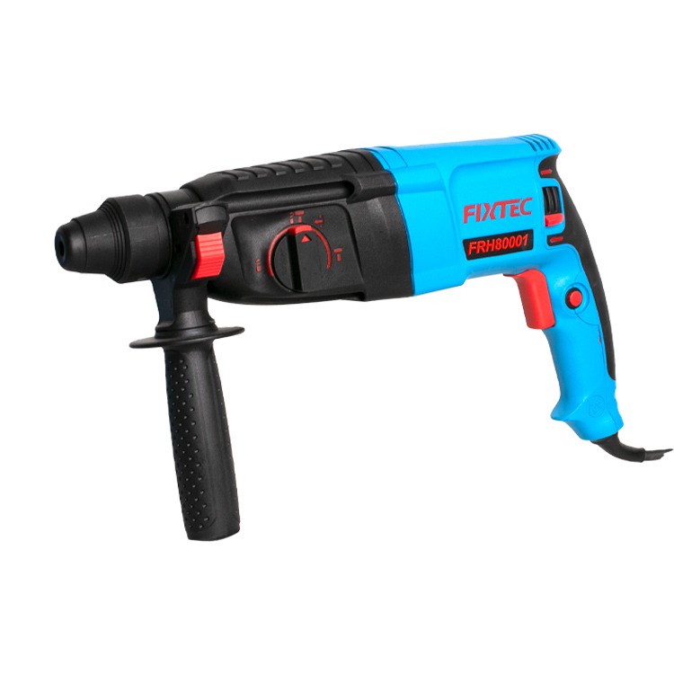 Máy khoan bê tông FIXTEC FRH80001 ba chức năng, tặng kèm 5 mũi khoan