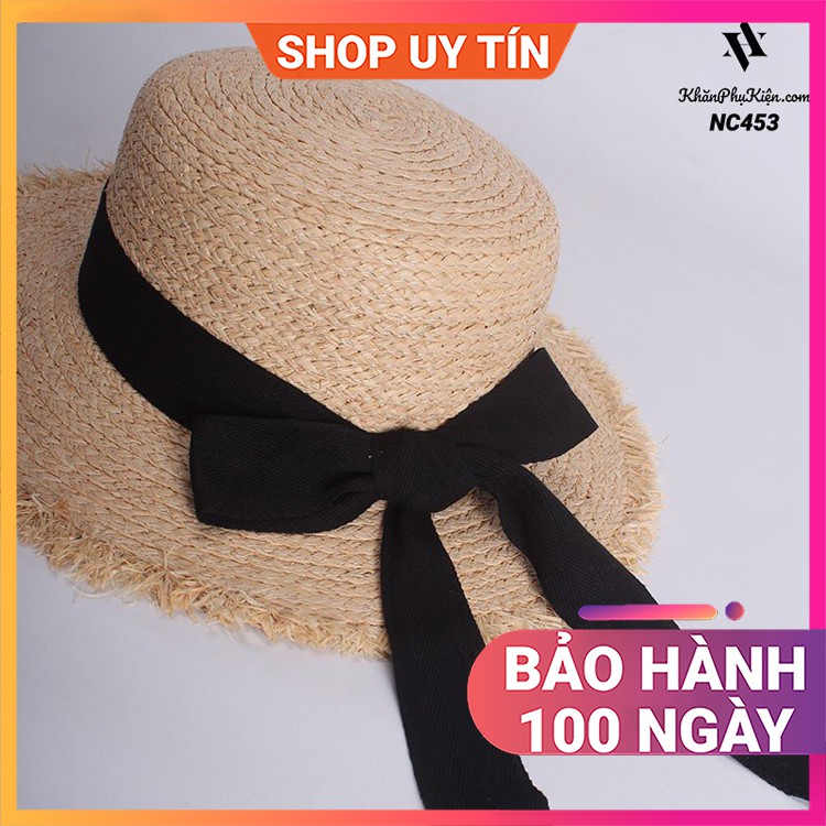 Mũ Đi Biển - Nón Cói Rộng Vành Vintage Cao Cấp Nữ Đẹp