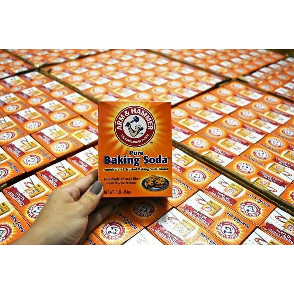 COMBO 2 HỘP BAKING SODA ARM &amp; HAMMER 454G Mỹ