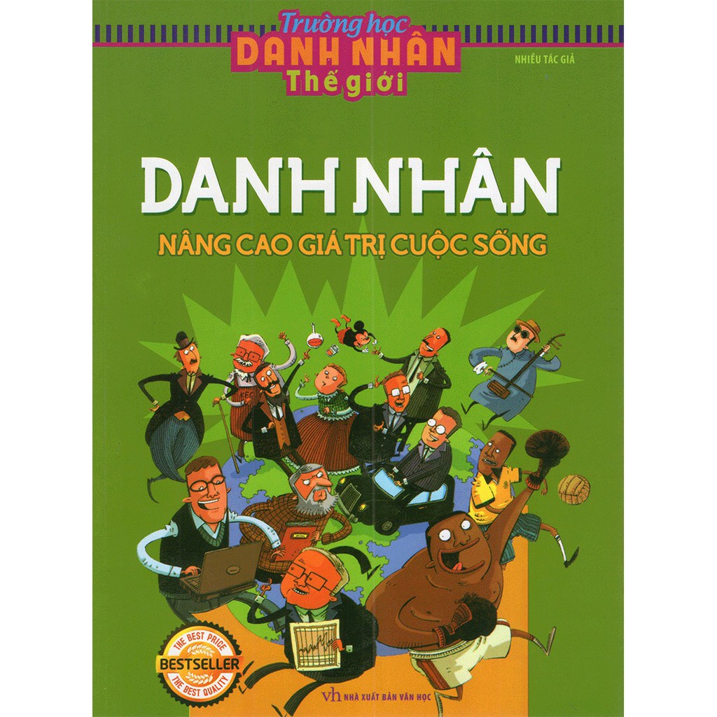 Sách: Danh Nhân Thế Giới Nâng Cao Giá Trị Cuộc Sống - TSTN