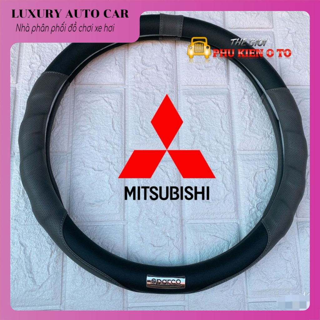 Bọc vô lăng Mitsubishi Xpander, Pajero, Attrage, Mirage, Triton, Outlander, Jolie, Lancer, Zinger, Grandis