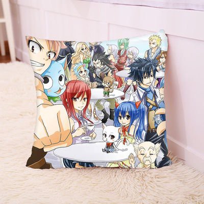 Gối in hình FAIRY TAIL HỘI PHÁP SƯ anime chibi xinh xắn tiện lợi chất đẹp