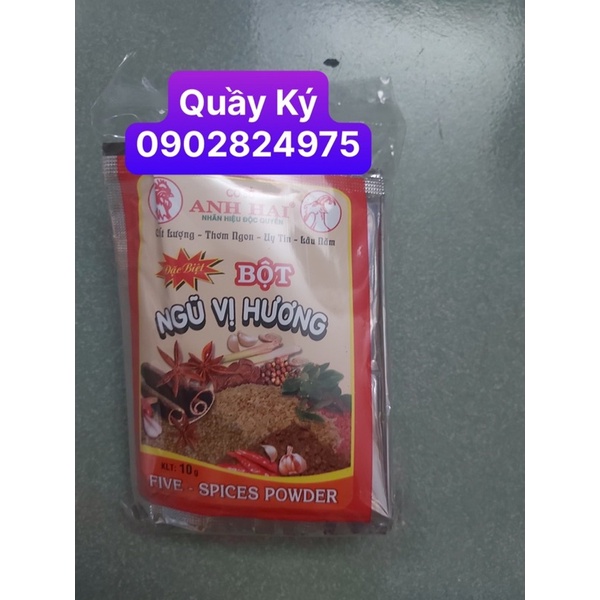 Bột Gia vị Bún Bò Huế , Ngũ Vị Hương Anh Hai gói 10 gr