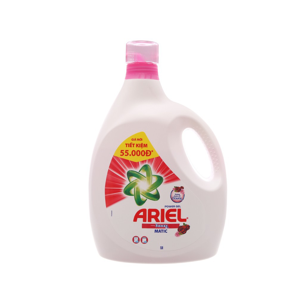 [Nhung123] Nước giặt Ariel Matic hương Downy chai 3.4kg