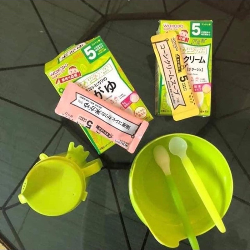 SET MUỖNG COMBI CHO BÉ ĂN DẶM