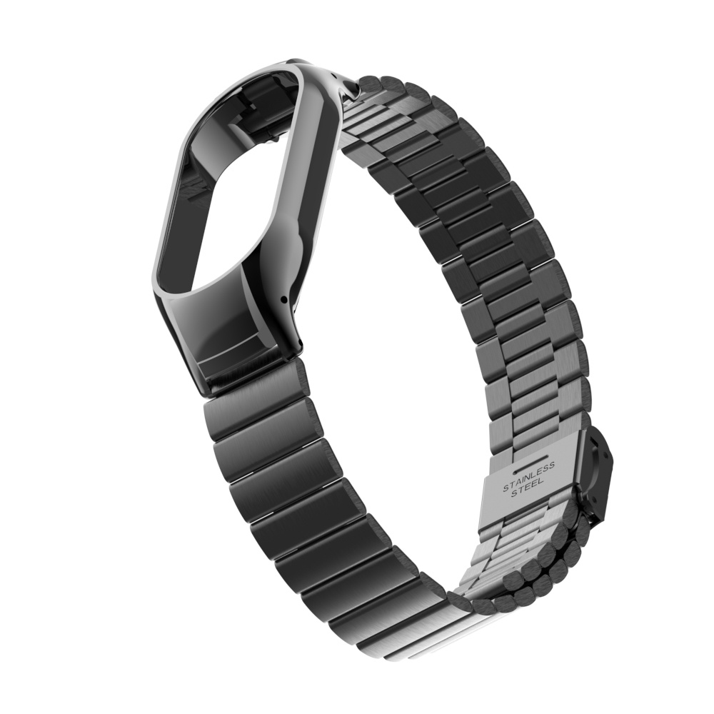 Dây Đeo Thay Thế Chất Liệu Kim Loại Không Gỉ Thời Trang Cho Xiaomi Mi Band 7 3 / 4 / 5 / 6
