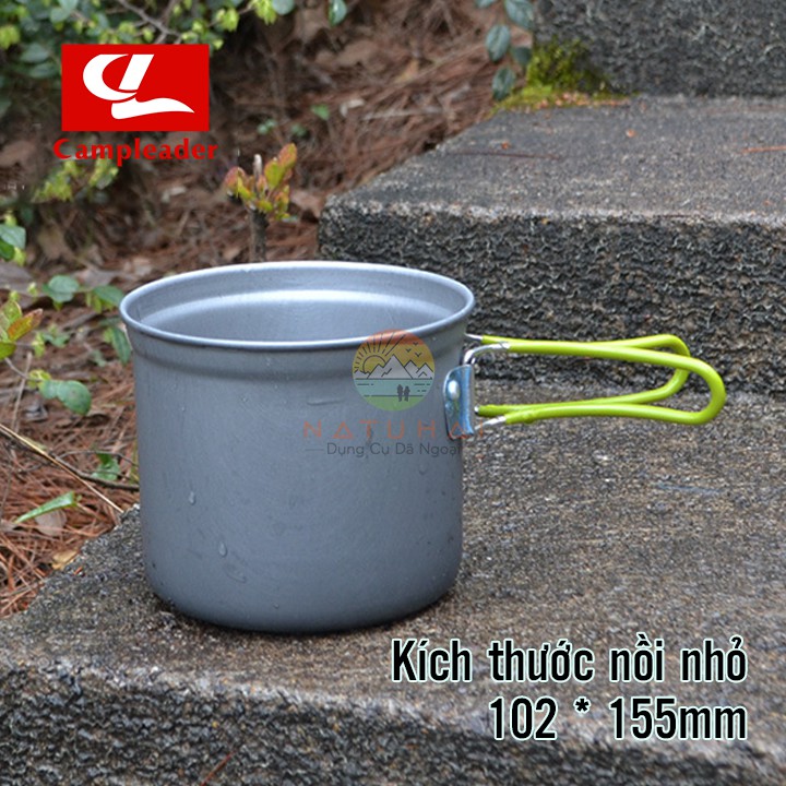 ❤FREE SHIP❤ Bộ Nồi Cắm Trại Campleader Cho 2-3 Người DS-201 Hợp Kim Nhôm Thích Hợp Đi Du Lịch Dã Ngoại - NATUHAI | BigBuy360 - bigbuy360.vn
