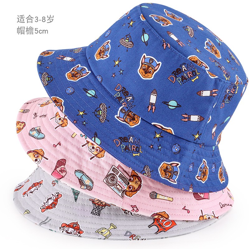 ✙Paw Patrol Nón Tai Bèo Chống Nắng In Hình Chú Chó Cứu Hộ Dễ Thương Cho Bé Trai