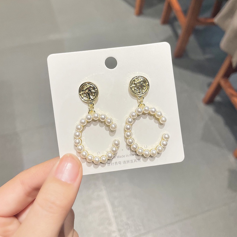 Set 50 Bông Tai Mạ Bạc 925 Đính Ngọc Trai Sang Trọng