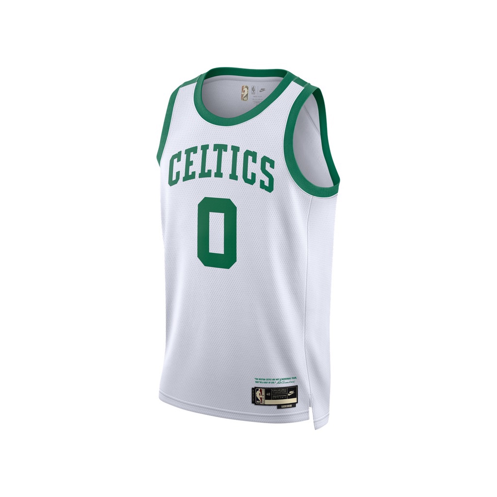 Áo Thun Thể Thao Bóng Rổ Nba Celtics Tatum CE Dri-FIT Chất Liệu Nhanh Khô Cao Cấp Cho Nam