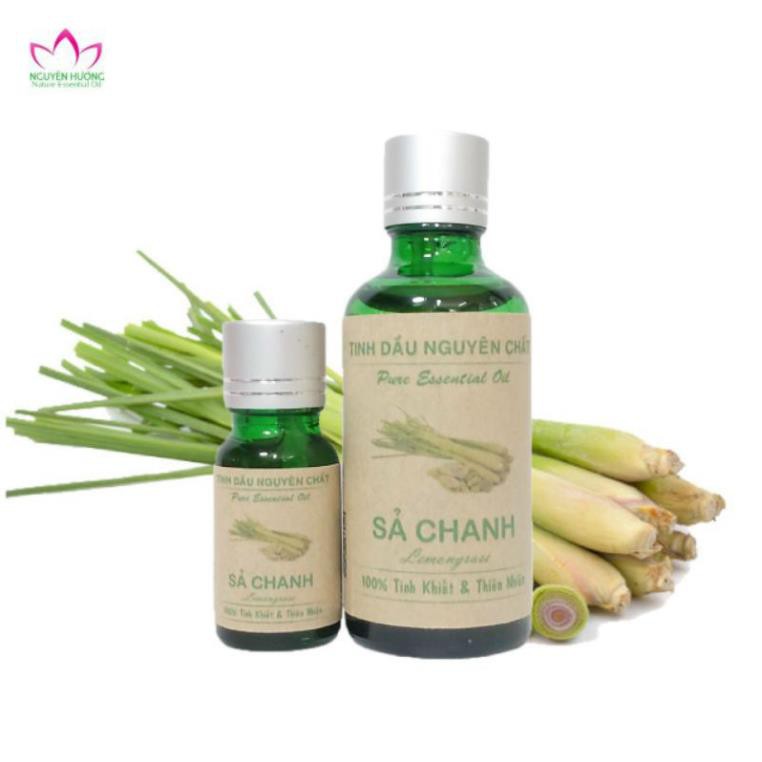 Chai 100ml Tinh Dầu Sả Chanh Đuổi Muỗi [ Tinh Dầu Loại 1 Loại Cao Cấp - Có Kiểm Định Của Các Trung Tâm Lớn ]