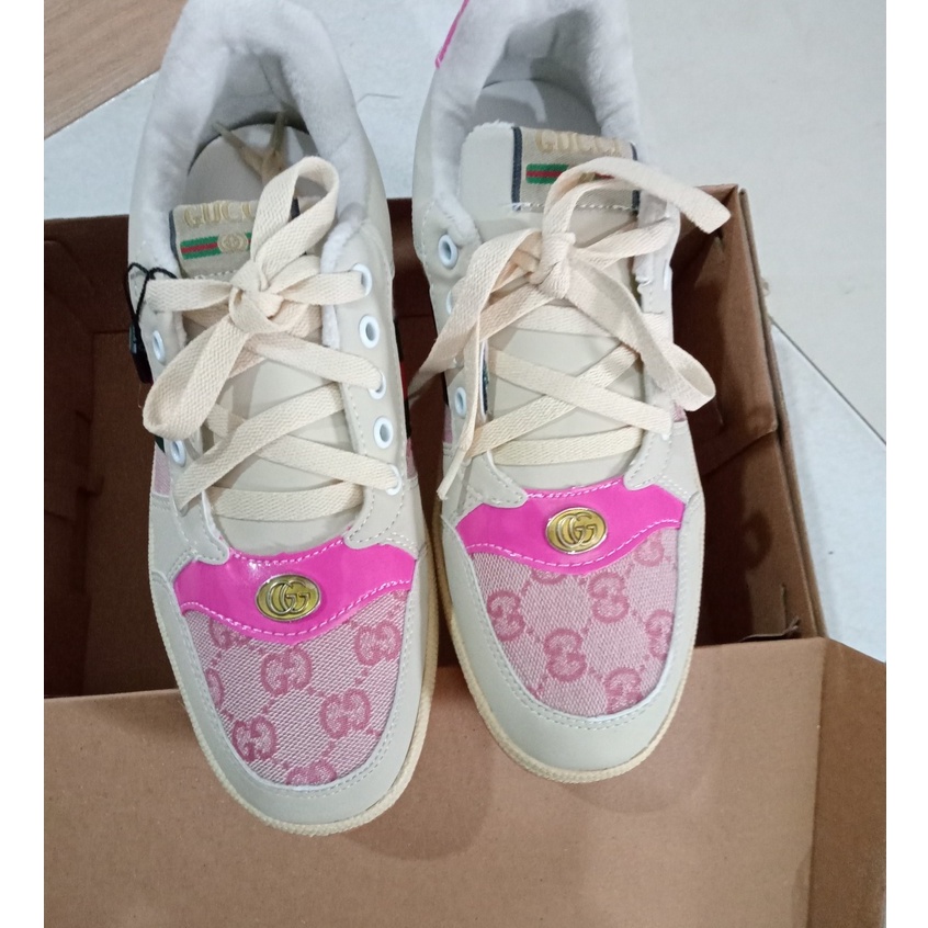giày thể thao gucci hồng  Bản TQ Cao Cấp, Giày ST Hàng Cao Cấp Full Box