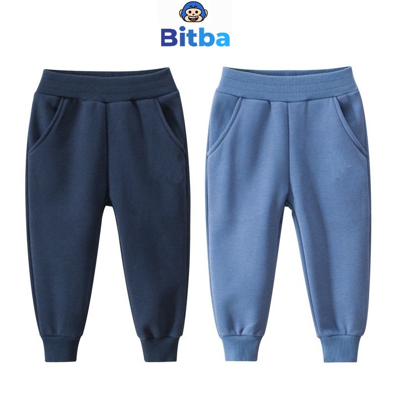 Quần dài bé trai size đại xuất dư hàn quốc thời trang trẻ em 2 đến 10 tuổi Bitba