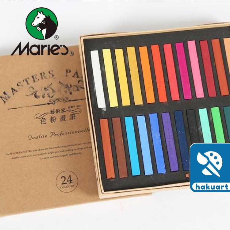 Bộ màu phấn tiên MARIE Master Pastel 12/24/36/48 Màu - Họa Cụ Hakuart