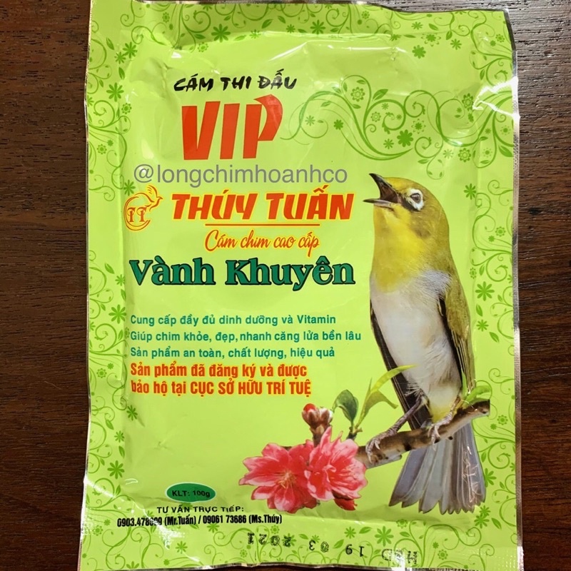 Cám Thuý Tuấn vành khuyên thi đấu vip cao cấp