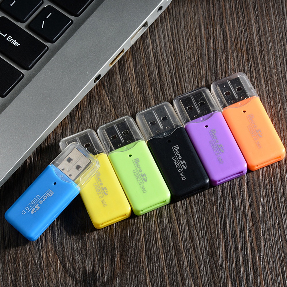 Đầu Đọc Thẻ Nhớ Mini USB 2.0 TF Micro SD Dành Cho Máy Tính PC Laptop BMM1