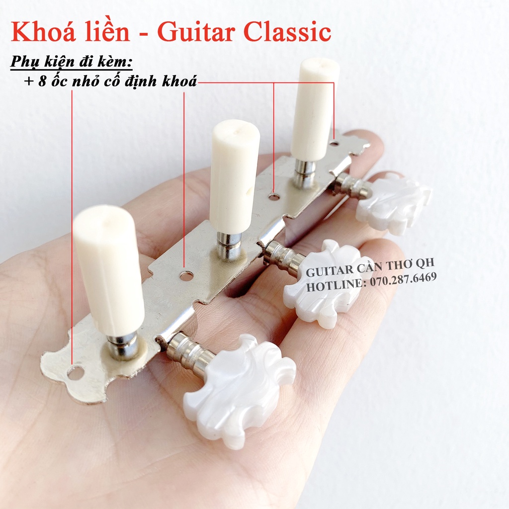 Bộ khoá đàn Guitar Acoustic và Guitar Classic