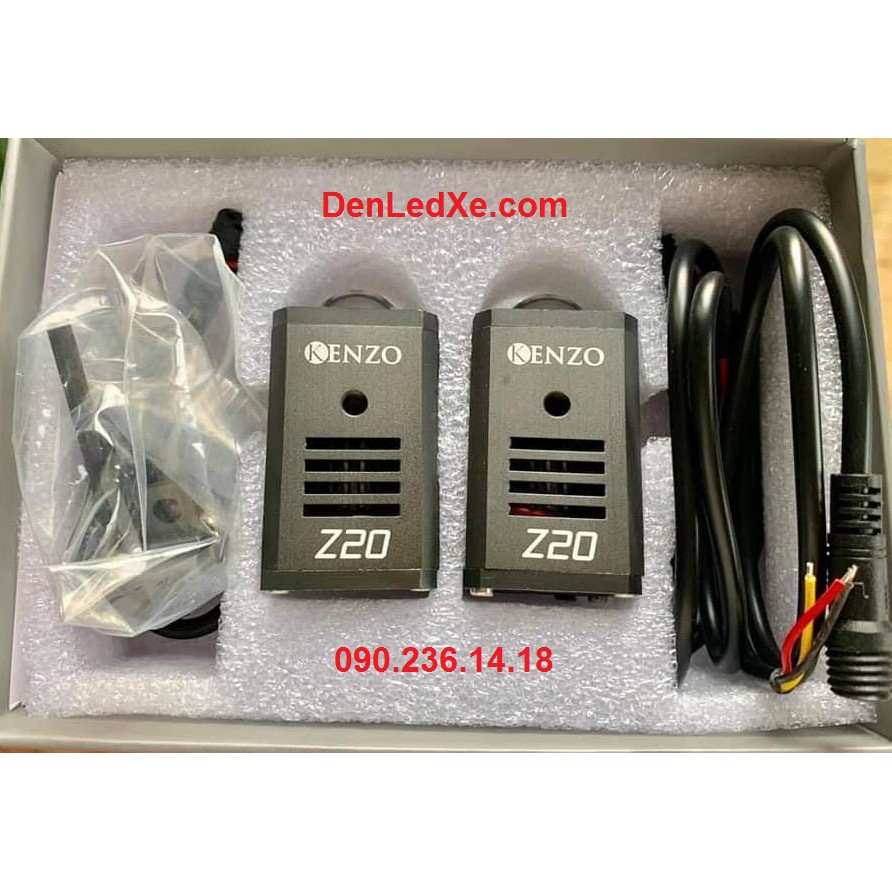 Kenzo Z20 - Bi Cầu Led Mini Trợ Sáng 2020 - Hàng Chính Hãng