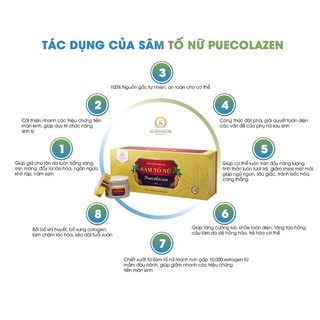 [[GIÁ SỈ]] SÂM TỐ NỮ PUECOLAZEN [[CHÍNH HÃNG 100%]]
