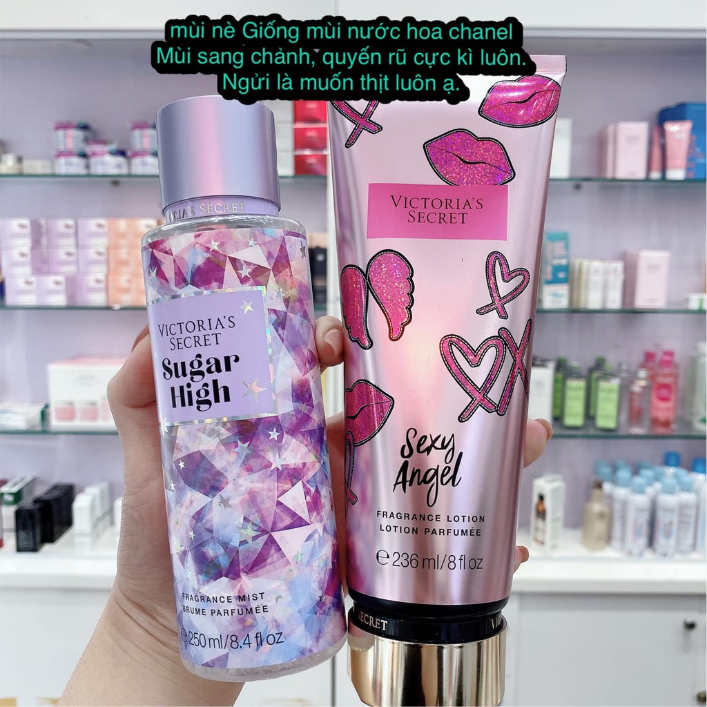 Set xịt thơm body