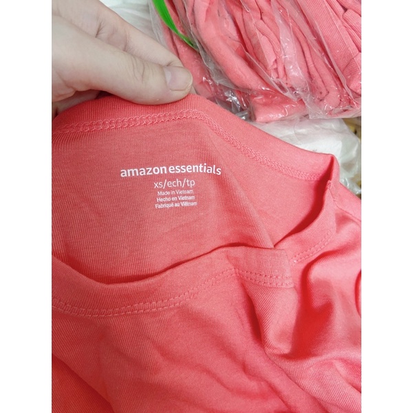 Áo thun cotton xuất Mỹ AMAZON