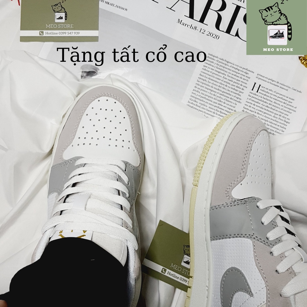 Giày jd paris, giày jodan paris, jd1 cổ thấp nam nữ tặng tất cổ cao, full bill-hôp-hộp bảo vệ, đủ size từ 36-43. | BigBuy360 - bigbuy360.vn