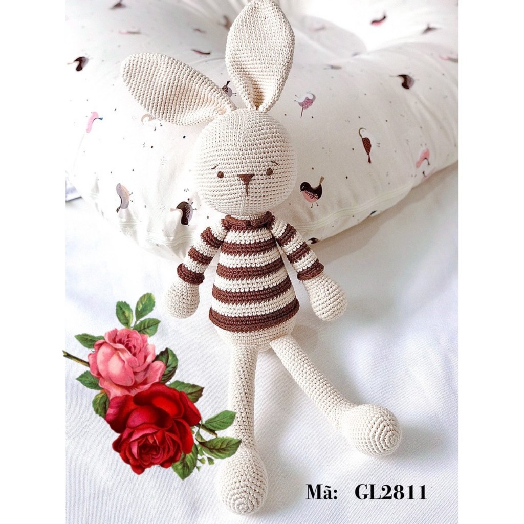 Thú bông len handmade cho bé, hàng đan tay cực kỳ dễ thương