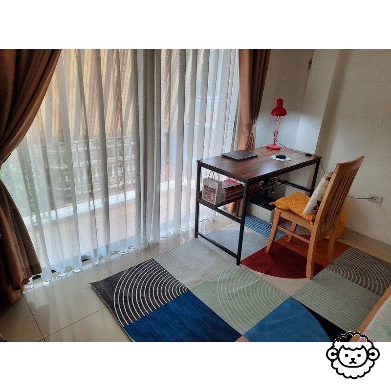 Thảm trải sàn nỉ lì Bali, Thảm phòng khách 1m6x2m3 và 2mx3m ko xù lông, chống trượt