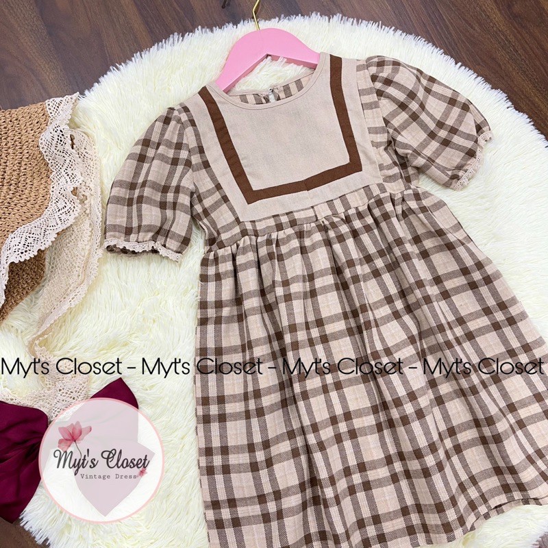 Chocolate Dress- Váy thiết kế bé gái