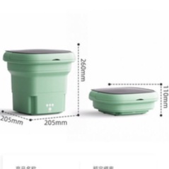 Máy Giặt Mini Gấp Gọn Máy Giặt Tất Quần Áo Cho Bé Công Nghệ Khử Khuẩn Vắt Siêu Khô NOBITA OFFICIAL