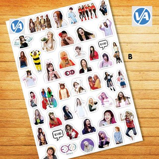 Sticker miếng EXID - có nhiều mẫu Kpop (Solji LE Hani Hyerin Junghwa LEGGO)