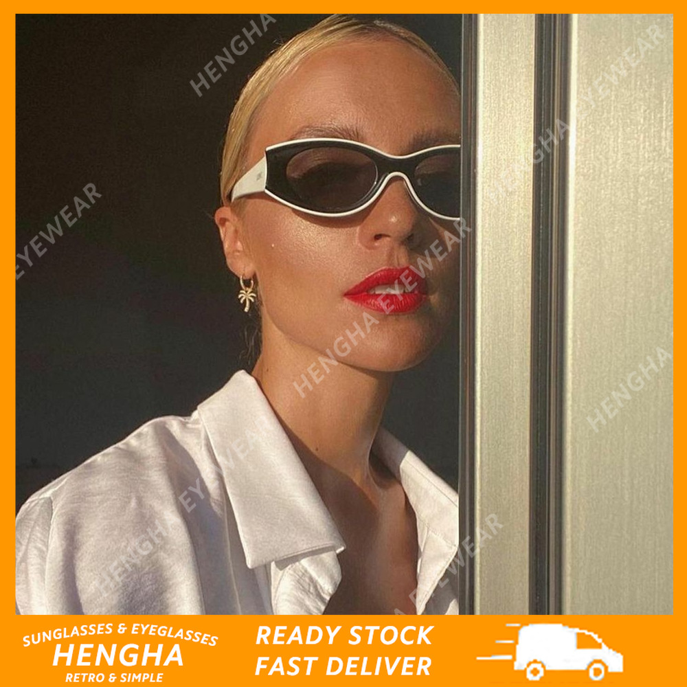 Kính Mát Mắt Mèo Phong Cách Retro Phương Tây