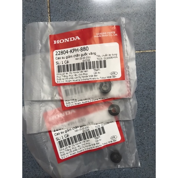 Cao su 3 ba càng Ab /Lead /SH / Click/Vario/ PCX/ Vision zin hãng Honda