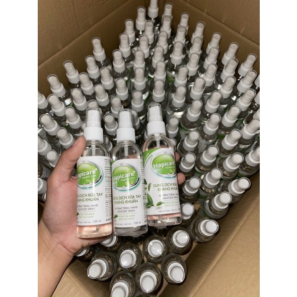 Xịt Sát Khuẩn Hapicare 100ml | BigBuy360 - bigbuy360.vn