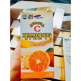 Vitamin C JeJu viên ngậm vitamin C nguyên chất đảo JeJu hàn quốc