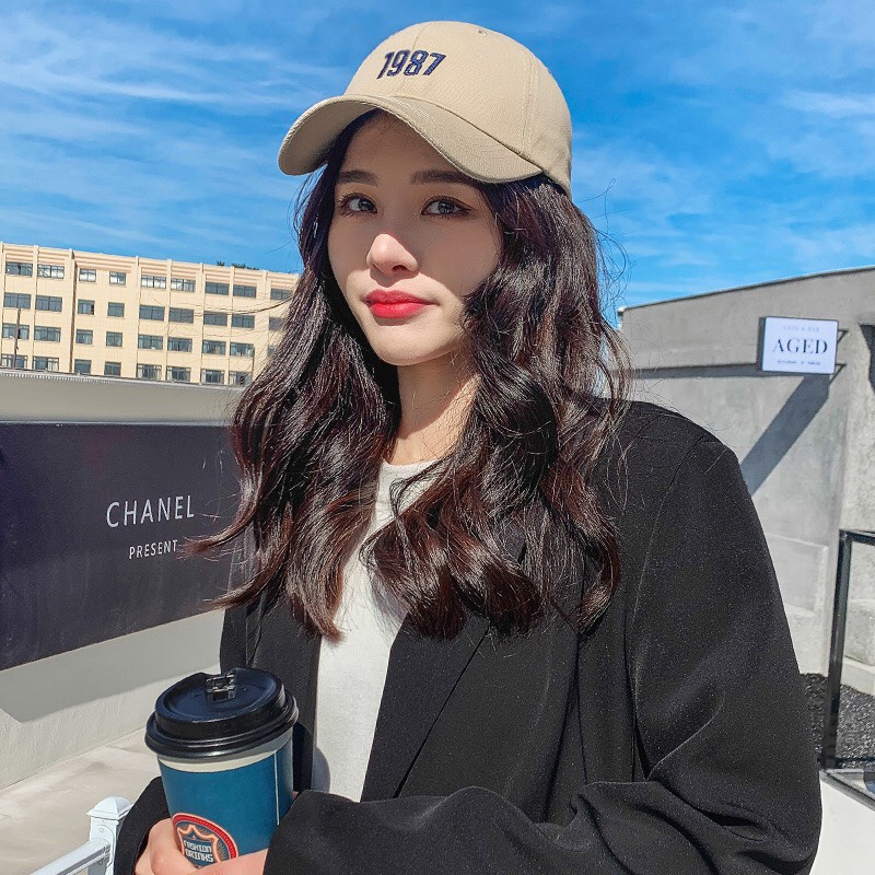 Mũ lưỡi trai nam nữ họa tiết thêu Nón kết phong cách Ulzzang form unisex nam nữ