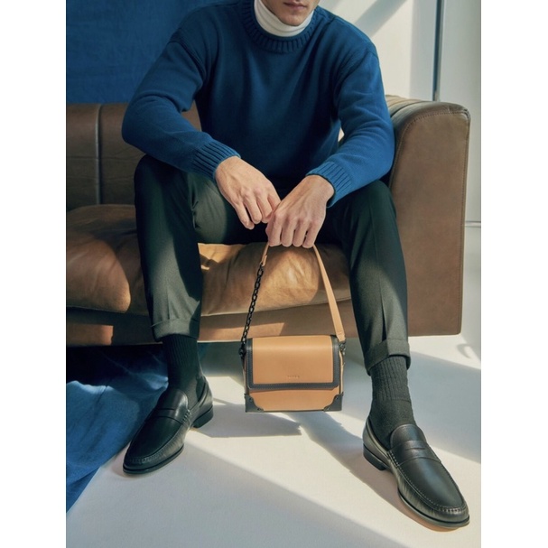 Túi chéo Pedro unisex dây xích