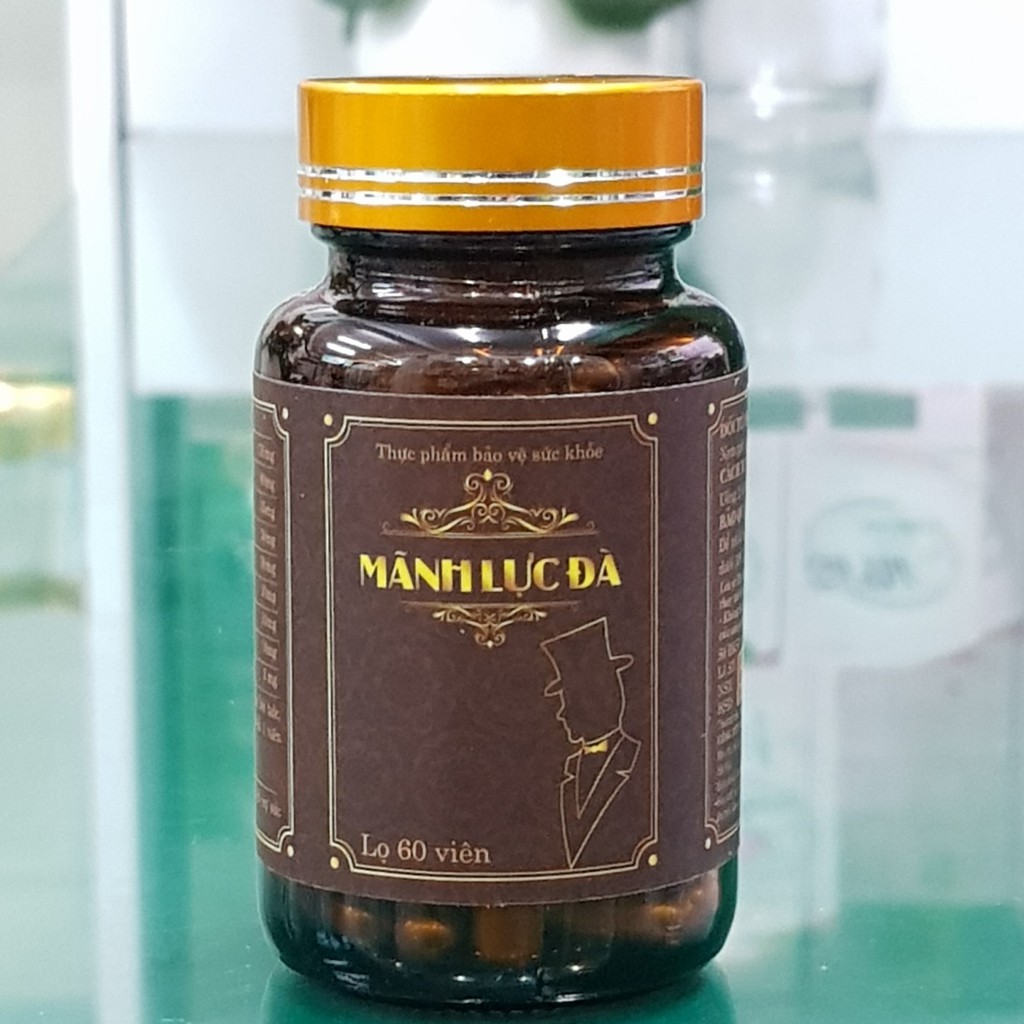 Mãnh Lực Đà [mẫu mới] - Hỗ trợ tăng cường sức khỏe sinh sản nam (hộp 60 viên)