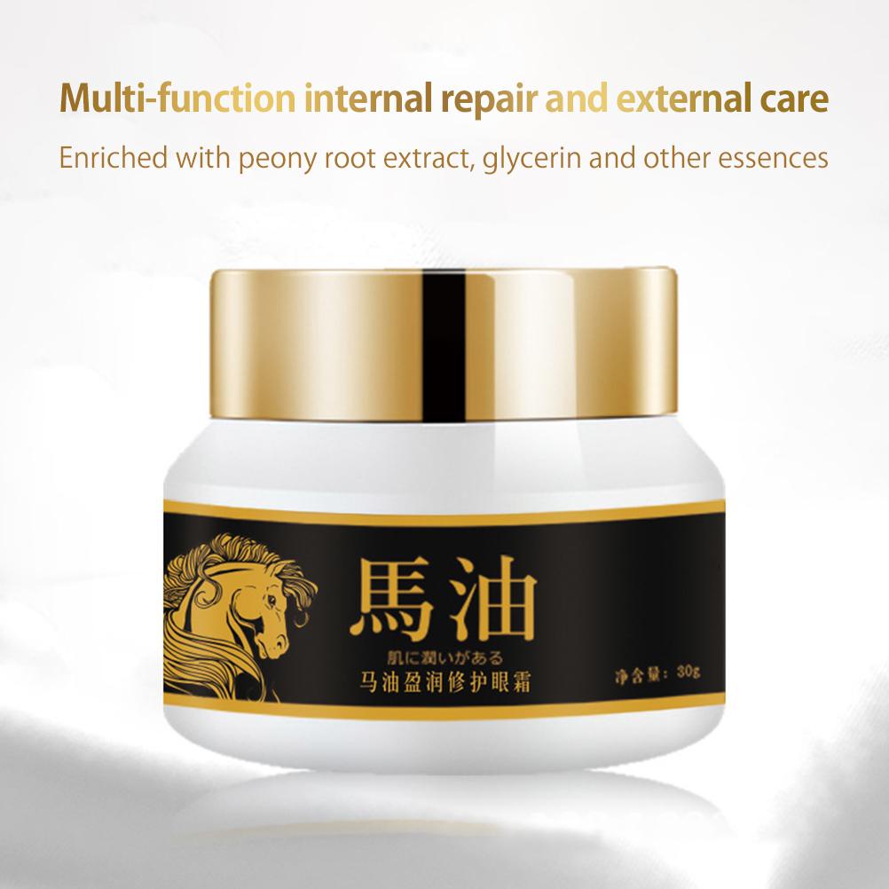 2021 Anti-Wrinkle Whitening Eye Cream Skin Care Horse Oil Cream Anti-aging Anti-wrinkles Face Cream Eye Essence Remove Dark Circles