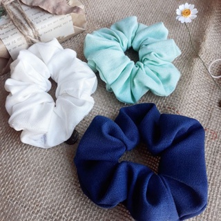 Scrunchies Linen cột tóc vải cuteee