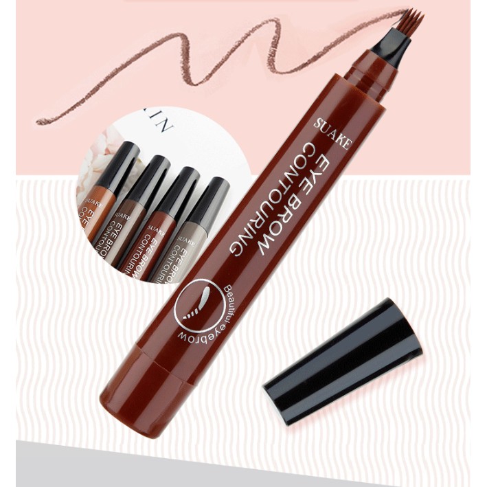 Bút chì kẻ lông mày phẩy sợi 4D siêu hót CONTOURING | BigBuy360 - bigbuy360.vn