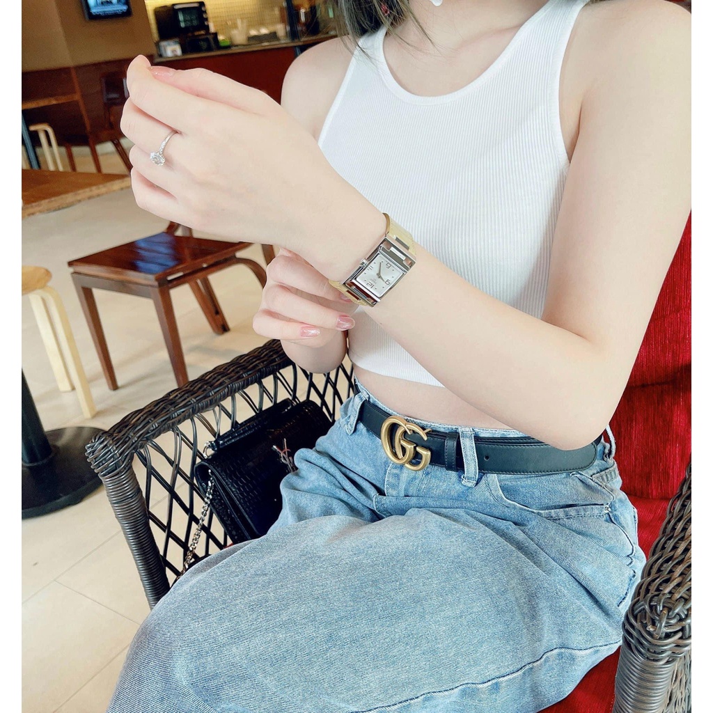 Đồng hồ nữ dây da Tissot My T Beige T032.309.16.037.00