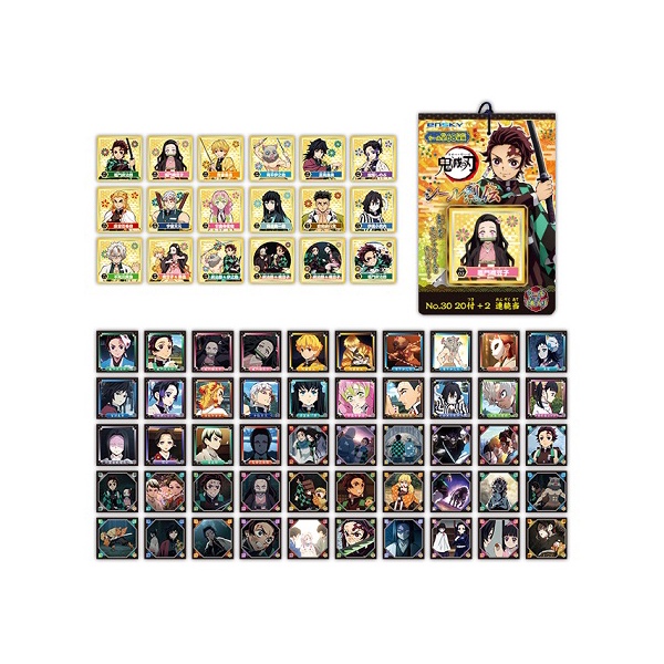 Thẻ Seal Retsuden Thanh Gươm Diệt Quỷ Chính Hãng ENSKY Nội Địa Nhật